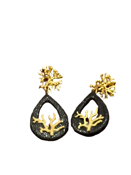 Pendientes coral deluxe